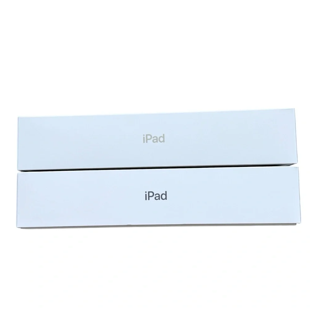 EMPTY Apple iPad Boxes, Set of 2 (B12)